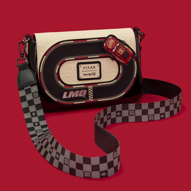 Cars Lightning McQueen Racetrack Crossbody Bag, , hi-res view 3